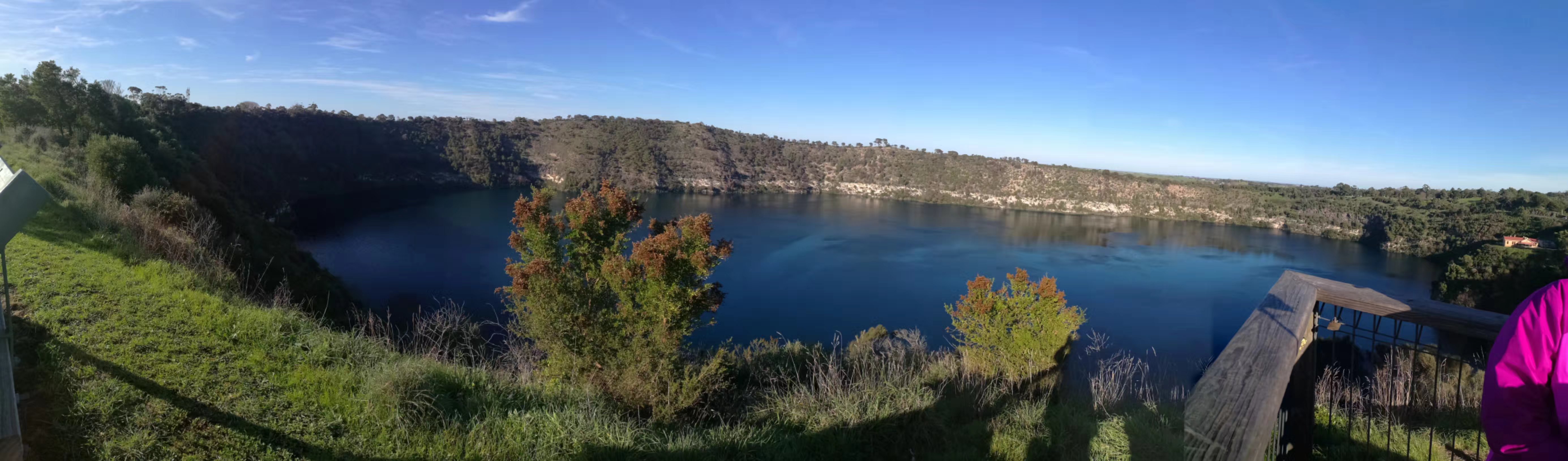 澳大利亞藍湖全景圖-攝影-康輝林總自駕游